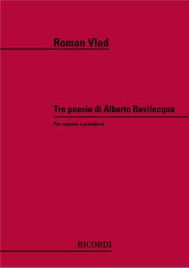 Vlad: 3 Poesie di Alberto Bevilacqua (sop)