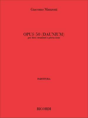 Manzoni: Opus 50 (Dauniam)