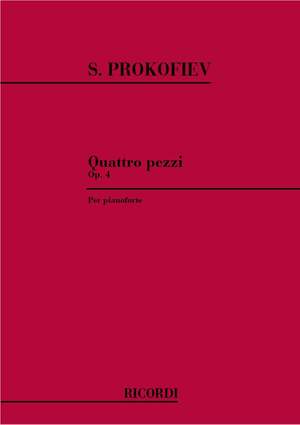 Prokofiev: 4 Pieces Op.4