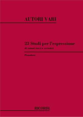 Various: 23 Studi d'Espressione di Autori russi e sovietici
