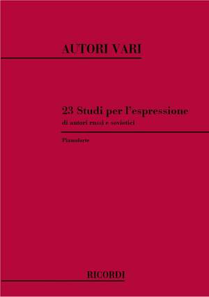 Various: 23 Studi d'Espressione di Autori russi e sovietici
