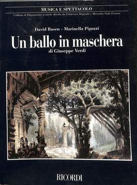 Rosen: Un Ballo in Maschera di Giuseppe Verdi (Crit.Ed.)