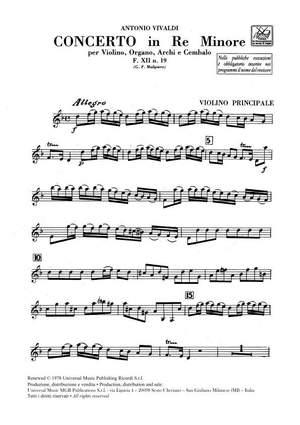 Vivaldi: Concerto FXII/19 (RV541) in D minor