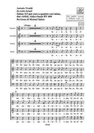 Vivaldi: In Exitu Israel RV604 (Psalm 113) Crit.Ed.