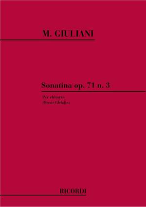 Giuliani: Sonatina Op.71, No.3