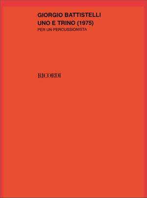 Battistelli: Uno e Trino