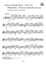 Bach: Prelude, Fugue & Allegro BWV998 (ed. E.Fisk) Product Image