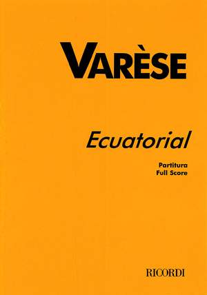 Varèse: Ecuatorial