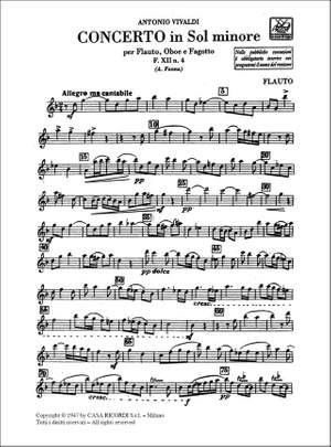 Vivaldi: Concerto FXII/4 (RV103) in G minor