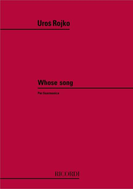 Rojko: Whose Song