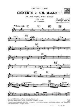 Vivaldi: Concerto FXII/36 (RV545) in G major