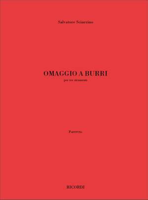 Sciarrino: Omaggio a Burri