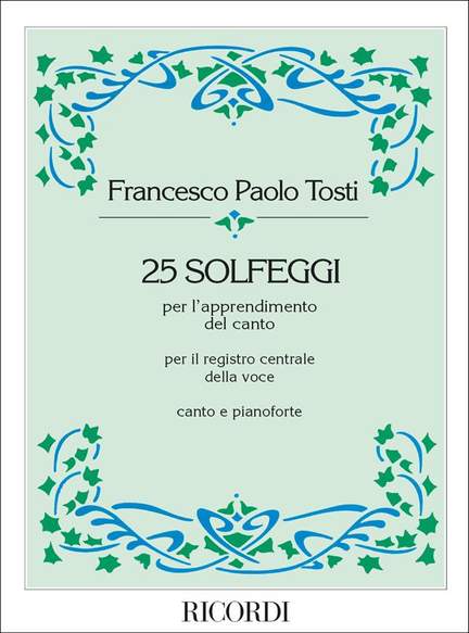 Tosti: 25 Solfeggi