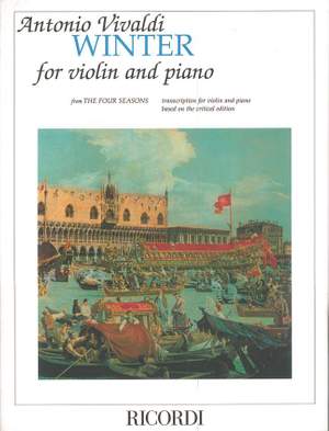Vivaldi: Winter FI/25 (RV297, Op.8/4) in F minor (Crit.Ed.)