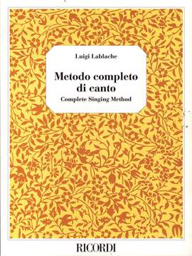 Lablache: Metodo completo di Canto