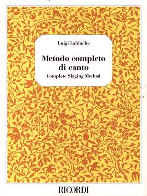 Lablache: Metodo completo di Canto