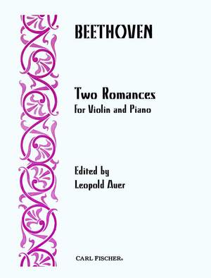 Beethoven: 2 Romances Op.40 & Op.50 (ed. L.Auer)