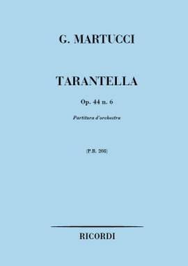 Martucci: Tarantella Op.44, No.6