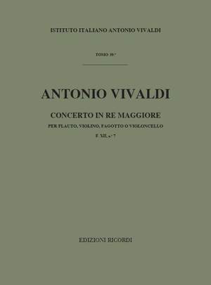 Vivaldi: Concerto FXII/7 (RV92) in D major