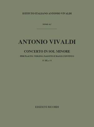 Vivaldi: Concerto FXII/8 (RV106) in G minor
