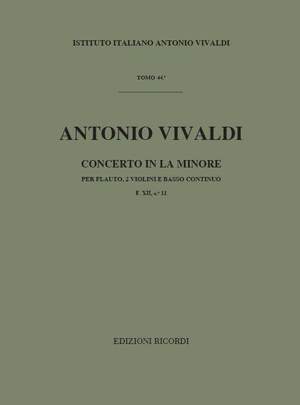 Vivaldi: Concerto FXII/11 (RV108) in A minor