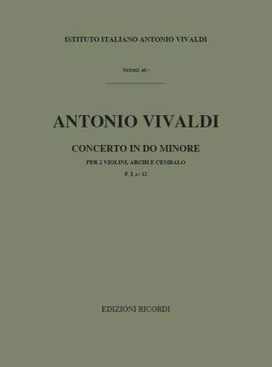 Vivaldi: Concerto FI/12 (RV509) in C minor