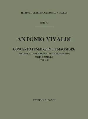 Vivaldi: Concerto FXII/12 (RV579) in B flat major