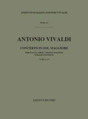 Vivaldi: Concerto FXII/13 (RV101) in G major