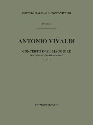 Vivaldi: Concerto FI/15 (RV380) in B flat major