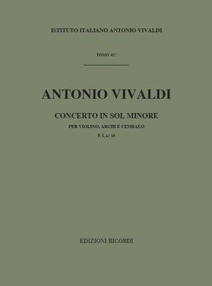 Vivaldi: Concerto FI/16 (RV332, Op.8/8) in G minor