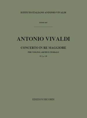 Vivaldi: Concerto FI/19 (RV217) in D major