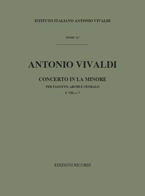 Vivaldi: Concerto FVIII/7 (RV497) in A minor