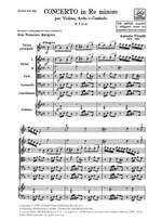 Vivaldi: Concerto FI/21 (RV248) in D minor Product Image