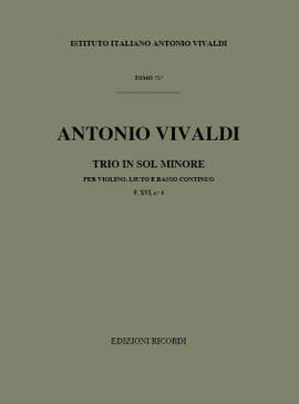 Vivaldi: Sonata FXVI/4 (RV85) in G minor
