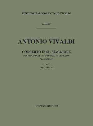 Vivaldi: Concerto FI/29 (RV362, Op.8/10) in B flat major