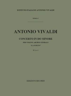 Vivaldi: Concerto FI/2 (RV199) in C minor