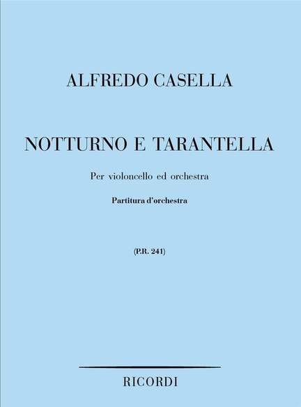 Casella: Notturno e Tarantella