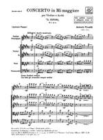 Vivaldi: Concerto FI/4 (RV270) in E major Product Image