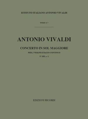 Vivaldi: Sonata FXIII/1 (RV71) in G major
