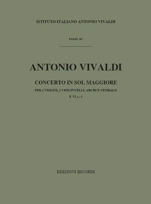 Vivaldi: Concerto FIV/1 (RV575) in G major