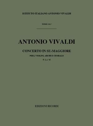 Vivaldi: Concerto FI/42 (RV529) in B flat major