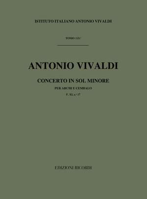Vivaldi: Concerto FXI/17 (RV156) in G minor