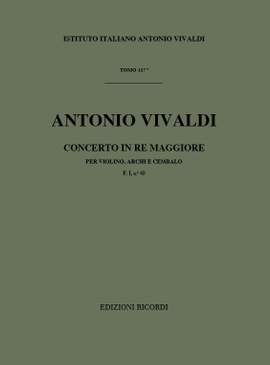 Vivaldi: Concerto FI/45 (RV229) in D major