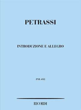 Petrassi: Introduzione e Allegro