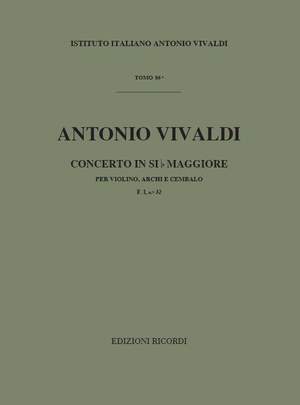 Vivaldi: Concerto FI/32 (RV375) in B flat major