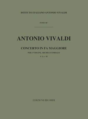 Vivaldi: Concerto FI/34 (RV551) in F major