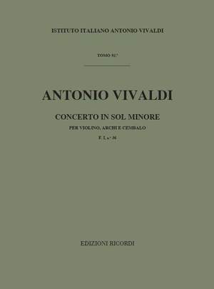 Vivaldi: Concerto FI/36 (RV330) in G minor