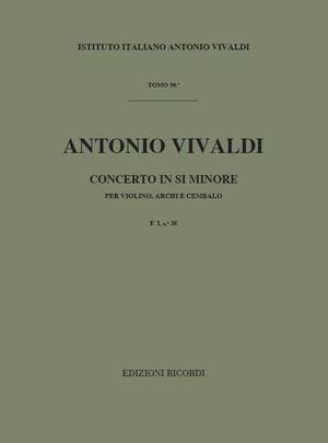 Vivaldi: Concerto FI/38 (RV389) in B minor