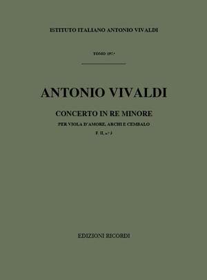 Vivaldi: Concerto FII/3 (RV770) in D minor