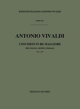 Vivaldi: Concerto FI/97 (RV221) in D major
